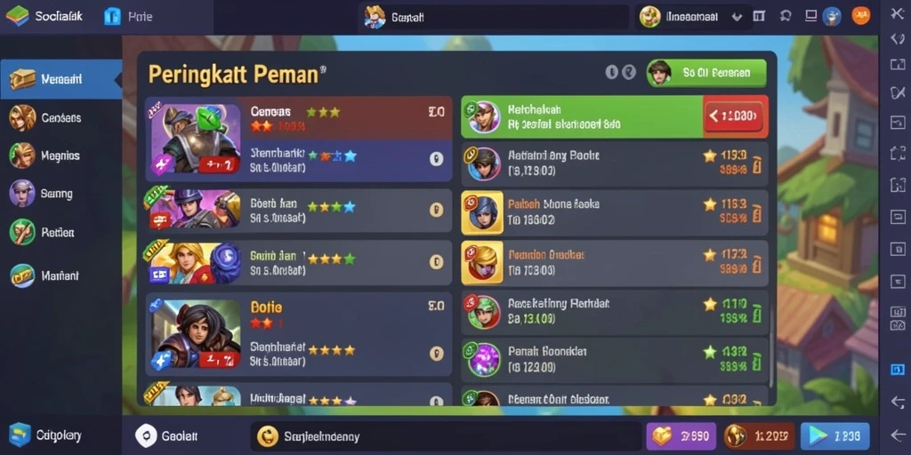 Pengalaman bermain yang mendebarkan dan seru.