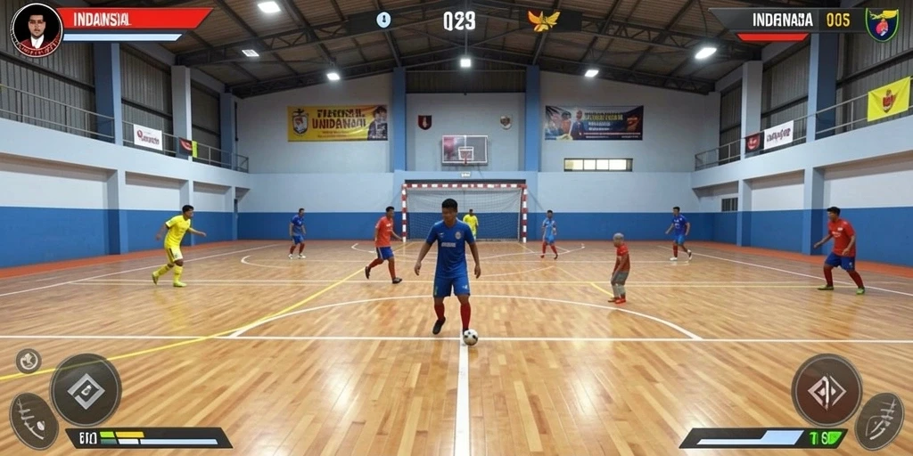 Sesi permainan multiplayer yang seru dan interaktif.