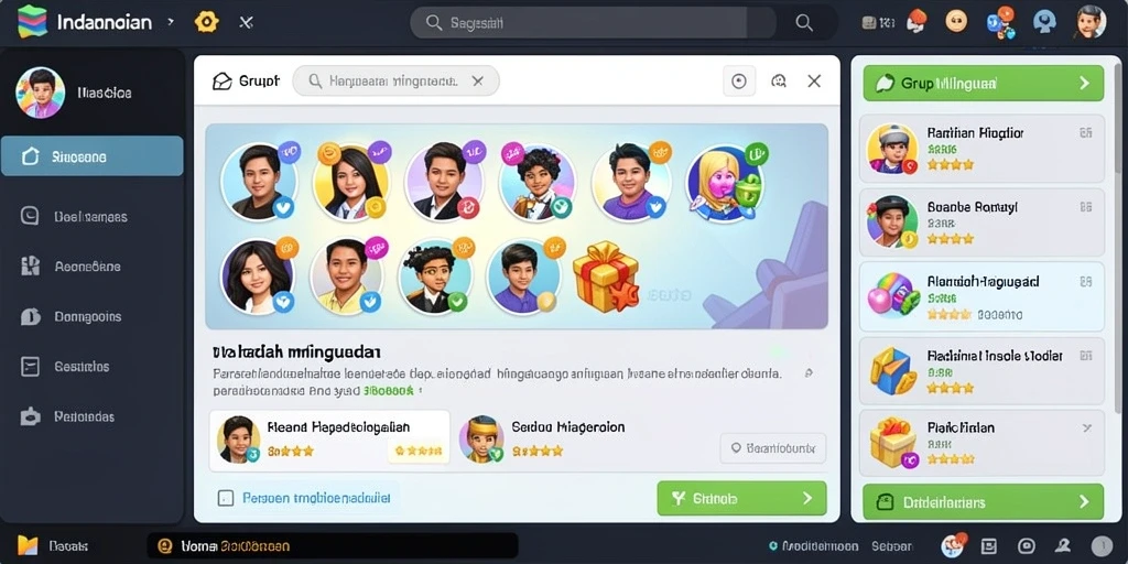 Karakter unik dan beragam untuk dipilih.