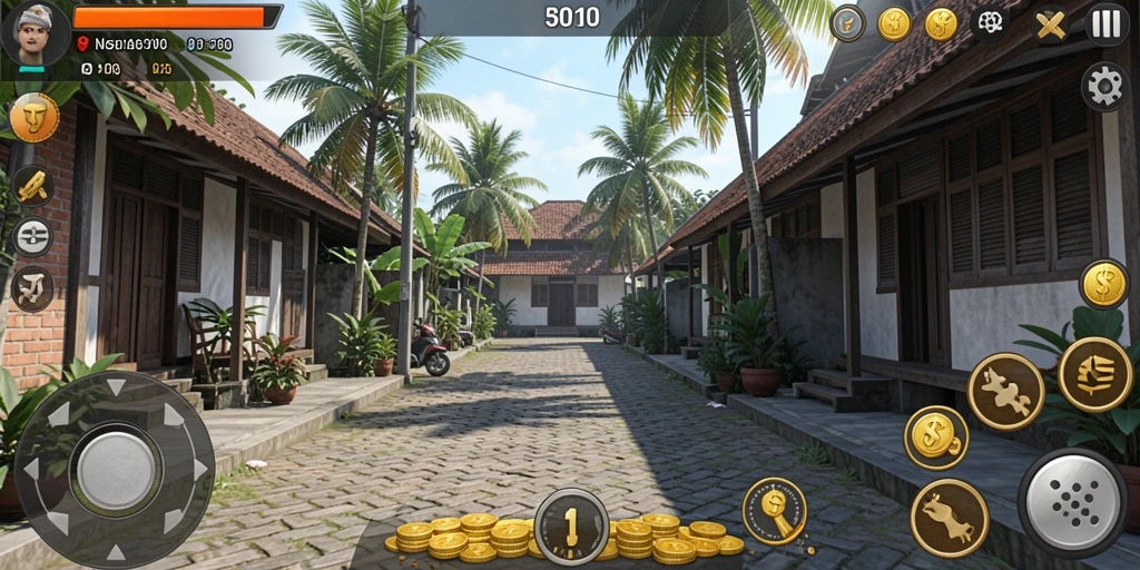 Tantangan menarik di setiap level yang harus diselesaikan.