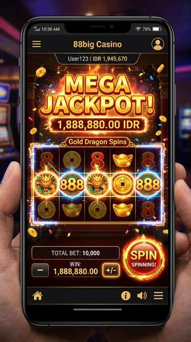 88big — layar beranda